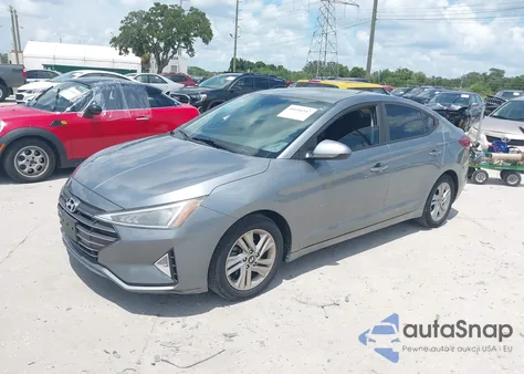 2019 Hyundai Elantra Sel z USA, uszkodzony, nr VIN KMHD84LF0KU738342